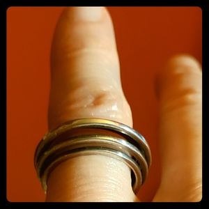 UNIQUE STERLING RING